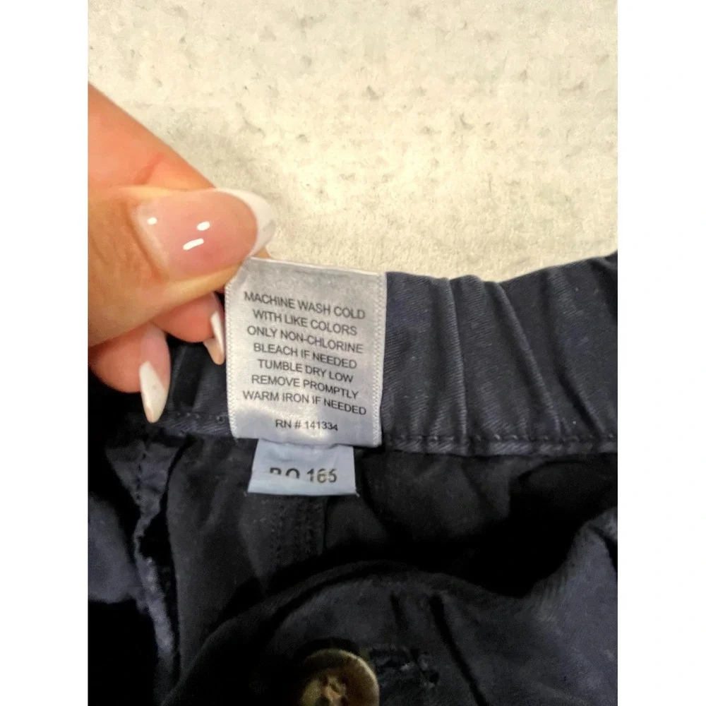 Bearbottom Shorts Youth Medium Navy Blue Cotton Stretch Mid Rise Casual‎ Wear
